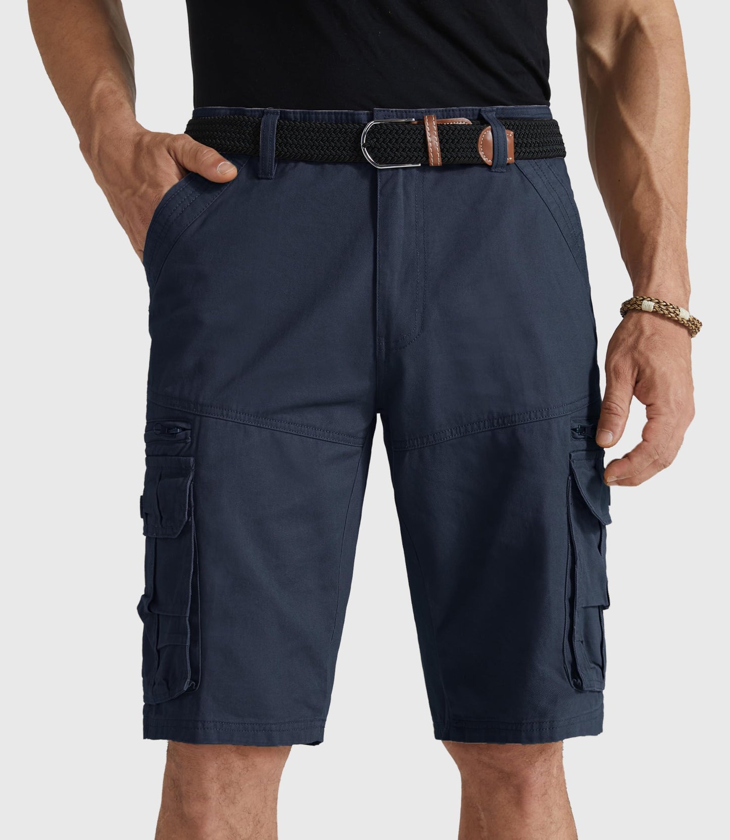 Mens Cargo Shorts Cotton Work Shorts