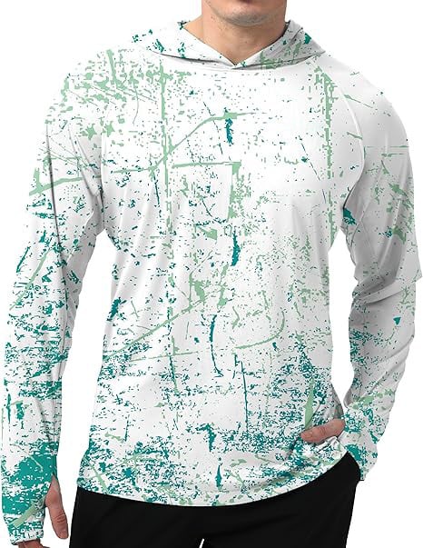 🏆Flash Sale⚡ 50K+ SOLD! Almost Gone-💥🔥Men's UPF 50+ Hooded Sun Protection Fishing Sauna Shirts,Best Gifts