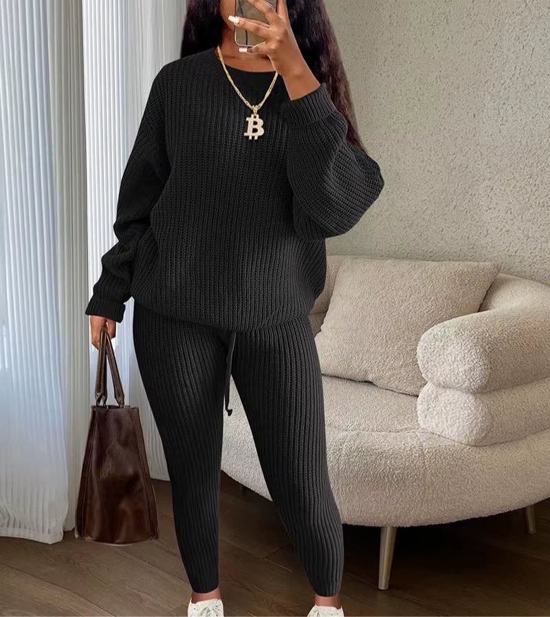 2025 latest comfortable knitted suit